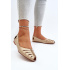 Zazoo 10009 Pohodlné Dámske Kožené Baletky Beige - Béžová