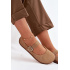 Barefoot baleríny z prírodného semišu Zazoo 316 béžové - Béžová