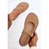 Barefoot baleríny z prírodného semišu Zazoo 316 béžové - Béžová