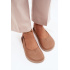 Kožené Baleríny Barefoot Zazoo 10217 Cappucino - Odtiene hnedej a béžovej