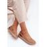 Kožené Baleríny Barefoot Zazoo 10217 Cappucino - Odtiene hnedej a béžovej