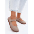 Barefoot baleríny z prírodnej semiše Zazoo 316 Cappuccino - Béžová