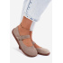 Barefoot baleríny z prírodnej semiše Zazoo 316 Cappuccino - Béžová