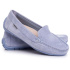 Dámsky modrý Moccasins Morreno Suede - Modrá