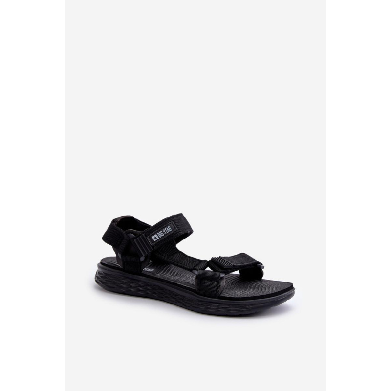 Dámske sandále Big Star FF274A600 Black - Čierna