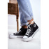 Dámska veľká hviezda Black GG274012 tenisky - Čierna