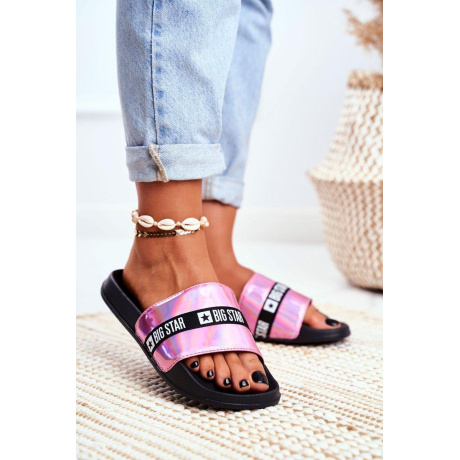 Dámska veľká hviezda Pink Holo GG274A008 - Odtiene ružovej