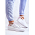 Dámske kožené tenisky Big Star HH274073 White-ružová - Biela