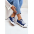 Dámske klasické tenisky Ecoma Navy Blue - Modrá