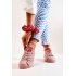 Dámska veľká hviezda JJ274167 Pink Sneakers - Odtiene ružovej