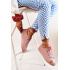 Dámska veľká hviezda JJ274167 Pink Sneakers - Odtiene ružovej