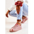 Dámska veľká hviezda JJ274167 Pink Sneakers - Odtiene ružovej