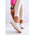 Ženská polka dot espadrilles veľká hviezda jj274870 biela - Biela