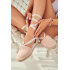 Ženské zviazané espadrilles veľká hviezda jj274864 ružová - Odtiene ružovej