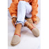 Materiály espadrilles zapôsobia na veľkú hviezdu jj274879 béžová - Béžová