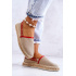Materiály espadrilles zapôsobia na veľkú hviezdu jj274879 béžová - Béžová