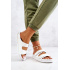 Corina Guma Flip -flops s bielym prackou - Biela