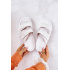 Corina Guma Flip -flops s bielym prackou - Biela
