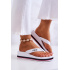 Ženské flip -flops flip -flops on kliny veľká hviezda jj274a333 biela - Biela