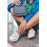 Dámska klasická espadrilles veľká hviezda JJ274959 biela - Biela
