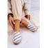 Dámska klasická espadrilles veľká hviezda JJ274959 biela - Biela