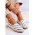 Dámska klasická espadrilles veľká hviezda JJ274959 biela - Biela