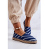 Dámska klasická espadrilles veľká hviezda JJ274960 Navy Blue - Modrá