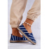 Dámska klasická espadrilles veľká hviezda JJ274960 Navy Blue - Modrá