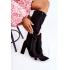 Semišové topánky s lemovanou čiernou avillom