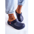 Ľahká Kroksy veľká hviezda Kroksy II275002 NAVY BLUE PLIPPERS - Modrá