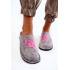Home Papci Big Star KK276020 Gray-ružový - Odtiene ružovej || Odtiene sivej a striebornej
