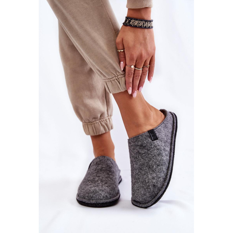 Klasické dámske patky veľká hviezda KK276014 Gray - Odtiene sivej a striebornej
