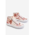 Dámska vysoká hviezda LL274048 BEIGE-PINK TASELERS - Odtiene ružovej || Béžová