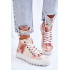 Dámska vysoká hviezda LL274048 BEIGE-PINK TASELERS - Odtiene ružovej || Béžová