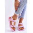 Dámske sandále Big Star LL274A100 Pink - Odtiene ružovej