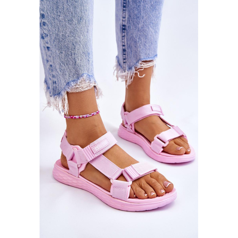 Dámske sandále Big Star LL274A100 Pink - Odtiene ružovej