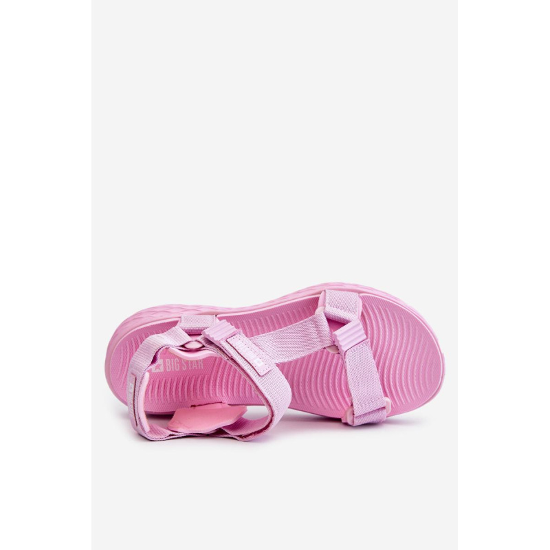 Dámske sandále Big Star LL274A100 Pink - Odtiene ružovej