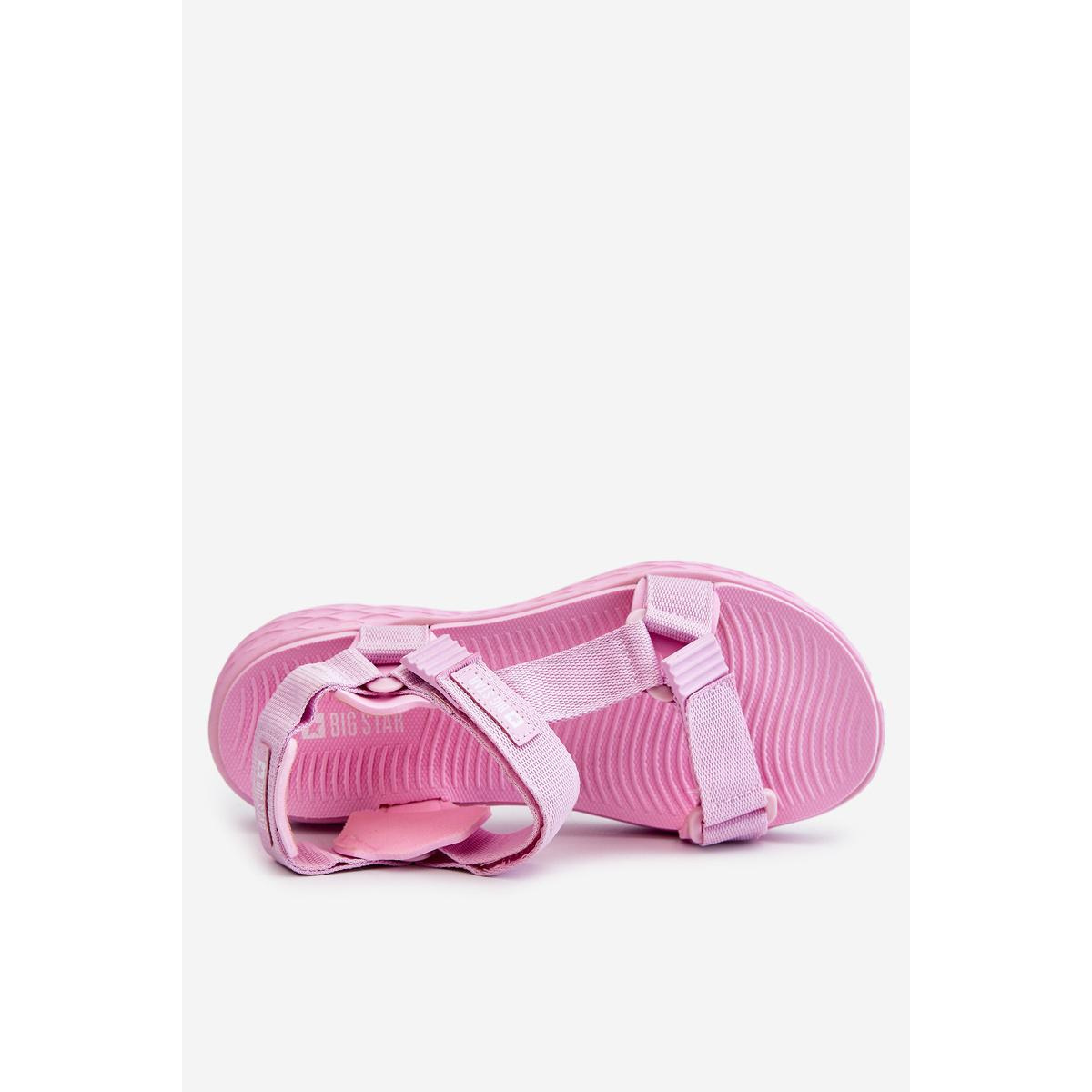 Dámske sandále Big Star LL274A100 Pink - Odtiene ružovej