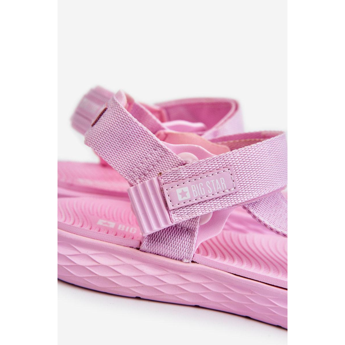 Dámske sandále Big Star LL274A100 Pink - Odtiene ružovej
