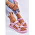 Dámske sandále Big Star LL274A100 Pink - Odtiene ružovej