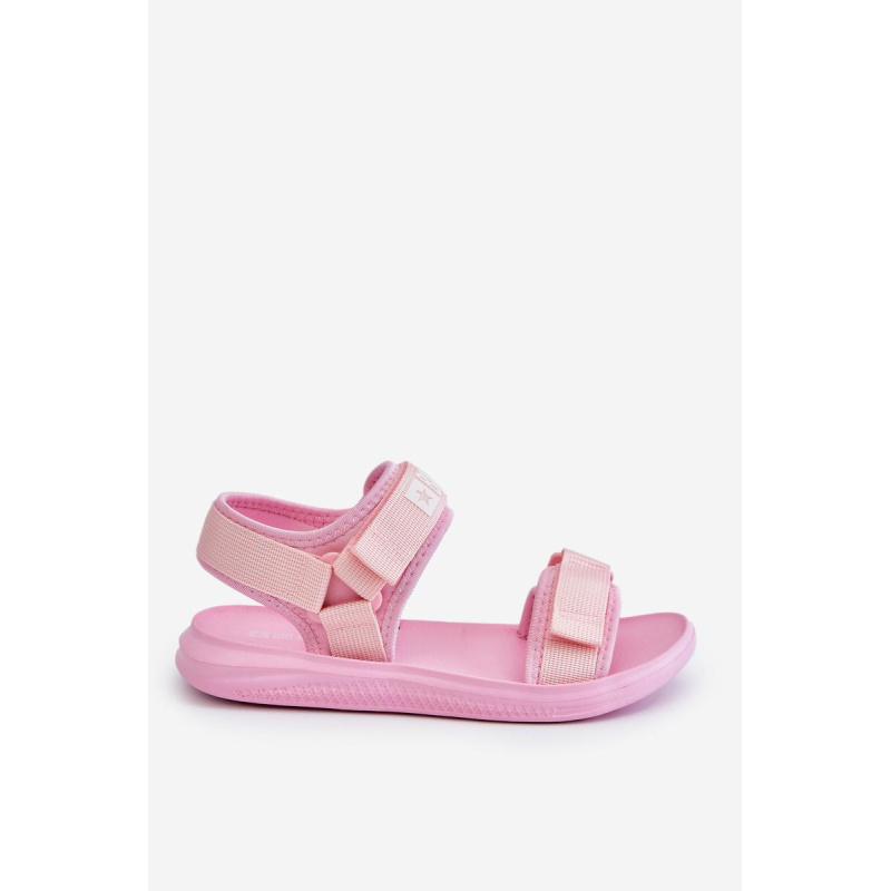 Dámske športové sandále Big Star LL274729 Pink - Odtiene ružovej