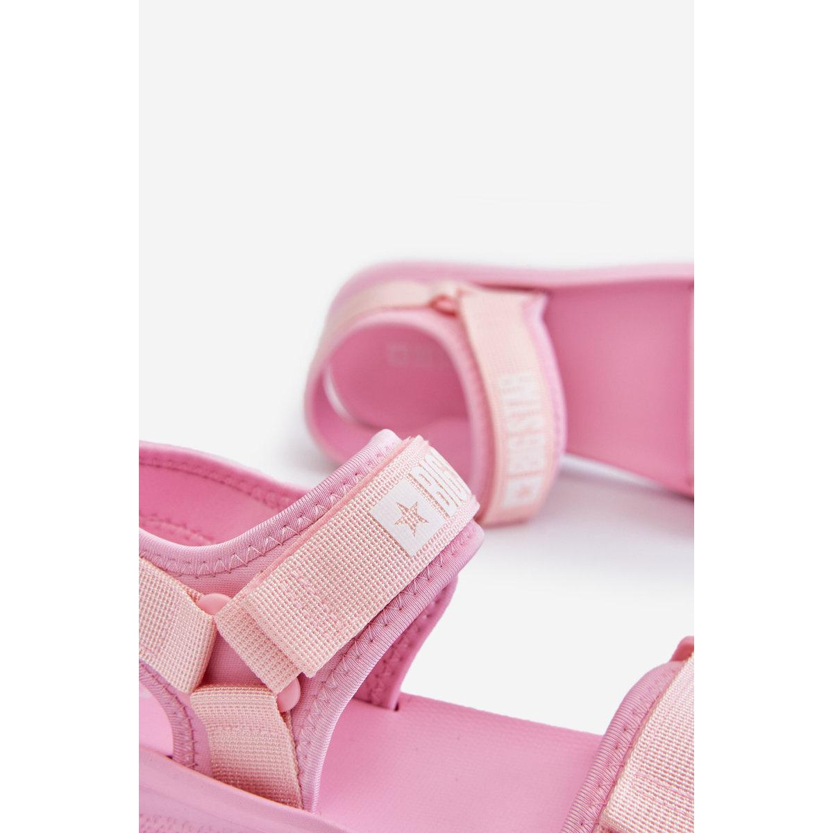 Dámske športové sandále Big Star LL274729 Pink - Odtiene ružovej