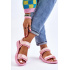 Dámske športové sandále Big Star LL274729 Pink - Odtiene ružovej