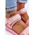 Dámske športové sandále Big Star LL274729 Pink - Odtiene ružovej