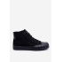 Dámske tenisky s vysokým materiálom Big Star LL27444 Black - Čierna