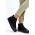 Dámske tenisky s vysokým materiálom Big Star LL27444 Black - Čierna