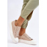 Nízka čipka -up tenisky Big Star LL274969 Beige - Béžová