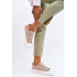 Nízka čipka -up tenisky Big Star LL274969 Beige - Béžová