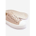 Nízka čipka -up tenisky Big Star LL274969 Beige - Béžová