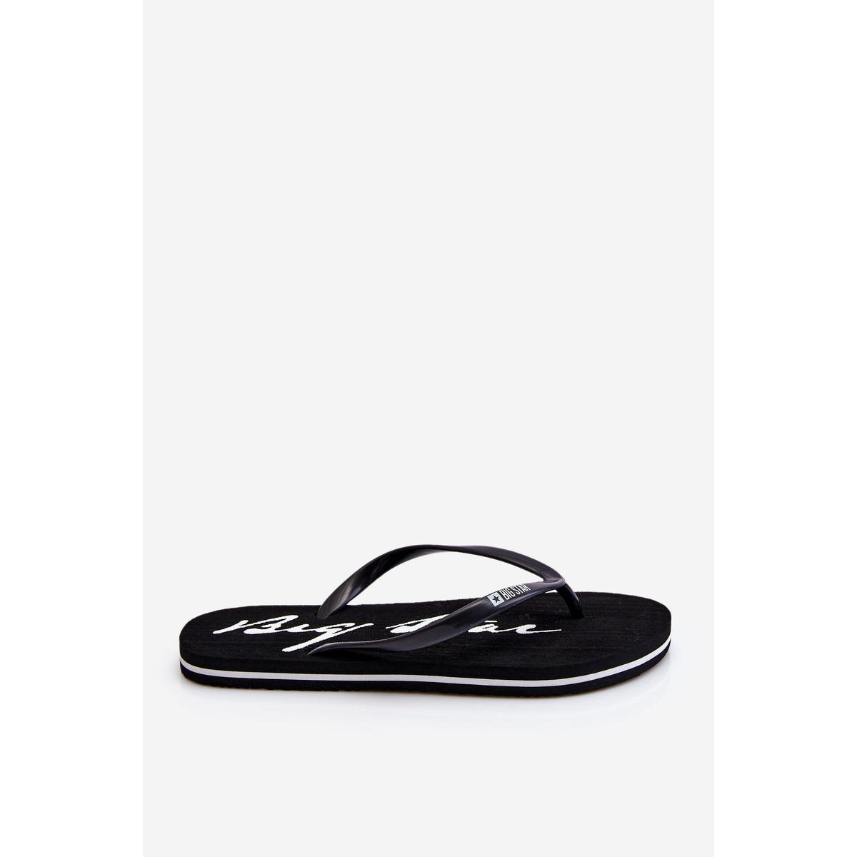 Light Women's Flip -flops Big Star LL274761 čierna